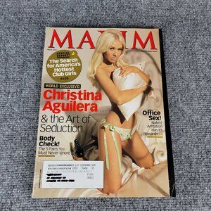 Maxim‎ Magazine March 2007 #111 Christina Aguilera Cover